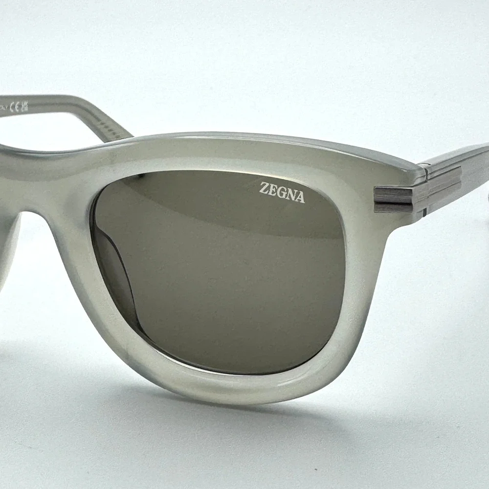 Ermenegildo Zegna Sunglasses EZ0269 20J Gray Frame Roviex Lens 50-23-145 New